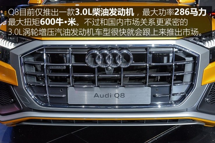 奥迪(进口) 奥迪Q8 2018款 基本型 奥迪(进口) 奥迪Q8 2018款 基本型