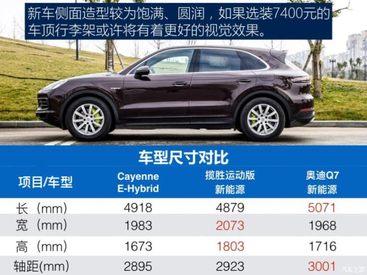 保时捷 Cayenne新能源 2019款 Cayenne E-Hybrid 2.0T