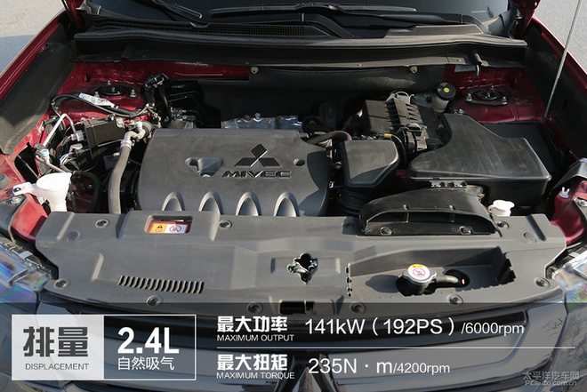 性价比突出 测试新款广汽三菱欧蓝德2.4L