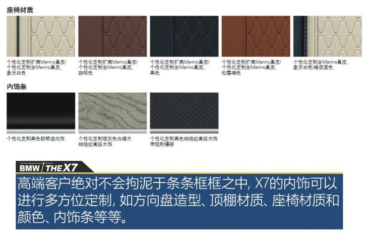 宝马(进口) 宝马X7 2019款 xDrive40i 领先型豪华套装 宝马(进口) 宝马X7 2019款 xDrive40i 领先型豪华套装