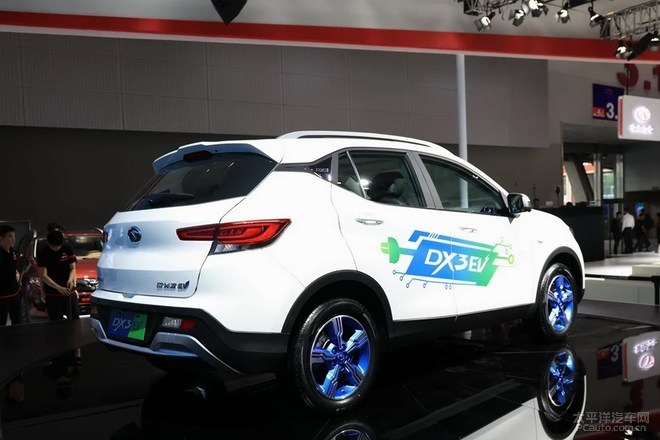 补贴前售18.29万起 东南DX3 EV正式上市