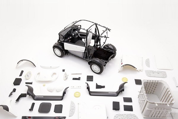 本田3D打印电动车