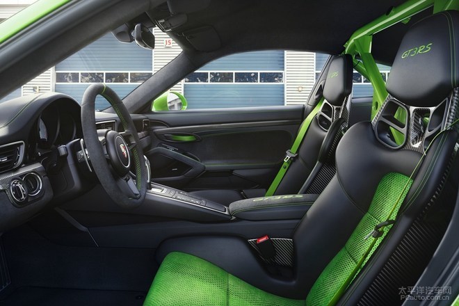 新款保时捷911 GT3 RS官图 性能箭毒蛙