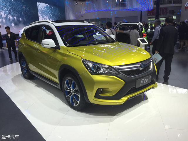 2016北京車展：比亞迪宋EV車型正式發布