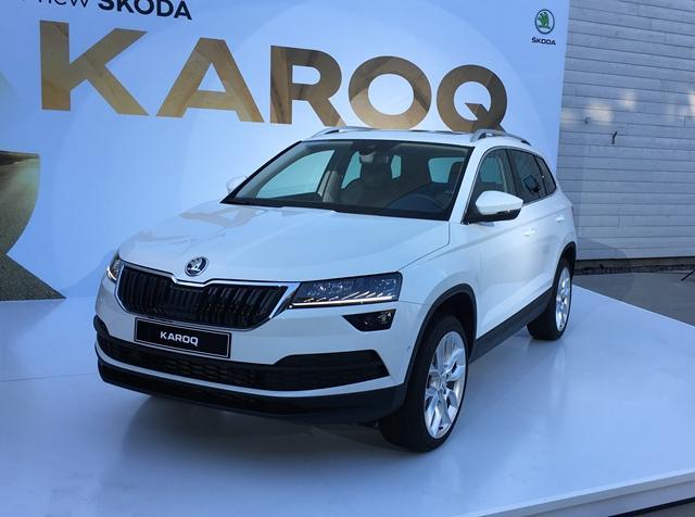 斯柯达KAROQ全球首发 国产版车型将加长