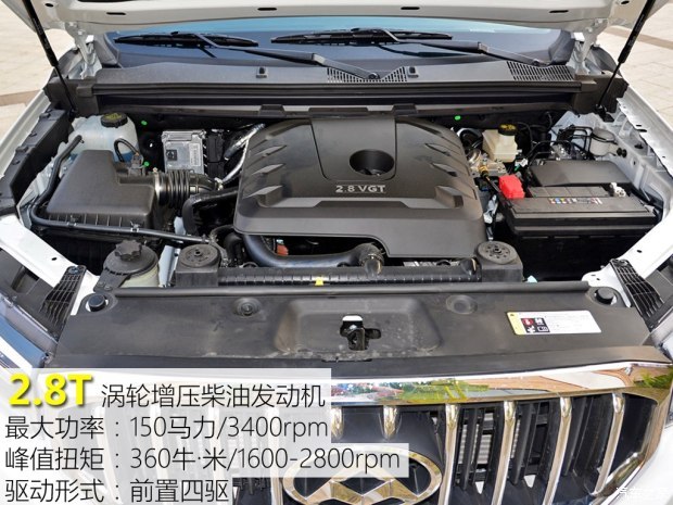 上汽大通 上汽大通T60 2017款 2.8T柴油自动四驱高底盘旗舰型小双排国V