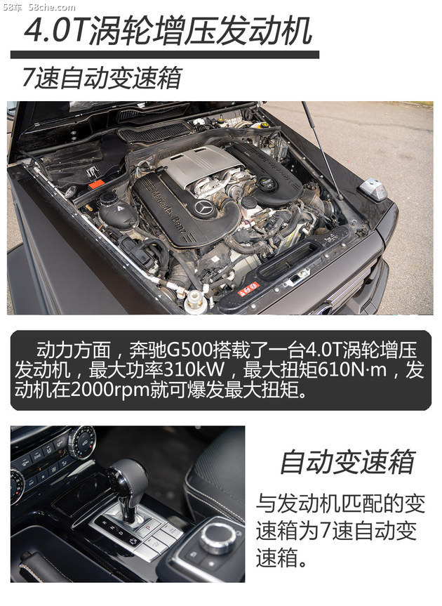 梅赛德斯-奔驰G500性能测试 性能测试成绩解析
