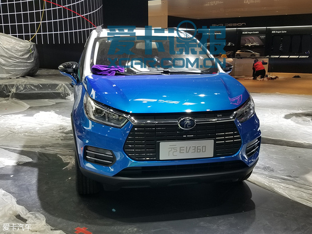2018北京车展探馆：比亚迪元EV360实拍
