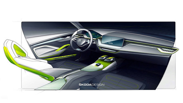 斯柯达VISION X设计图 日内瓦车展亮相