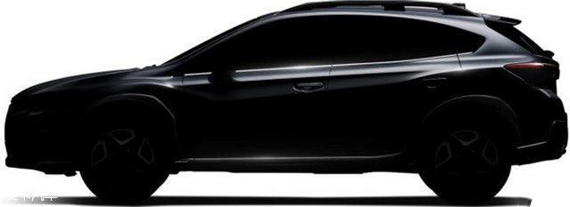 新一代斯巴鲁XV预告图 日内瓦车展首发