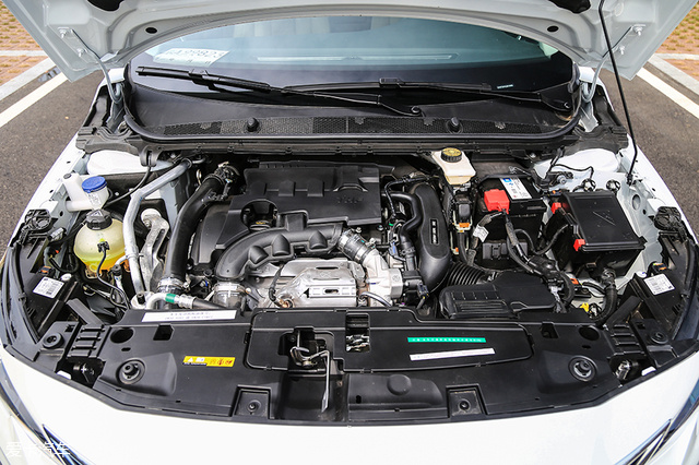 6t涡轮增压发动机,最大功率123kw(167ps)/6000rpm,峰值扭矩245nm/1400