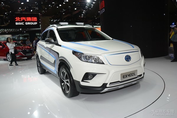 2017上海车展:北汽新能源ex400l发布