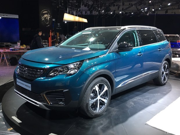 标致全新5008实车16巴黎车展探馆 新车 一猫汽车网
