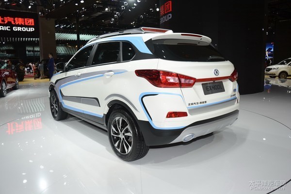 2017上海车展:北汽新能源ex400l发布